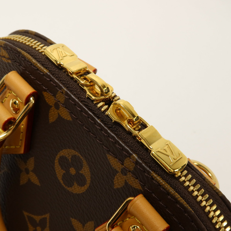 LOUIS VUITTON Monogram Nano Alma手挽肩背兩用袋-8