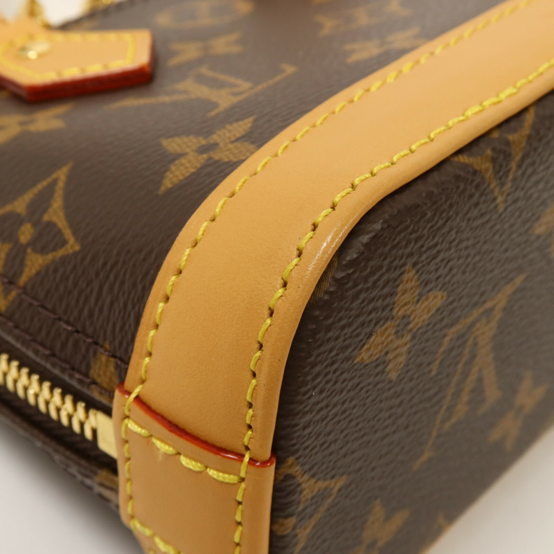 LOUIS VUITTON Monogram Nano Alma手挽肩背兩用袋-9