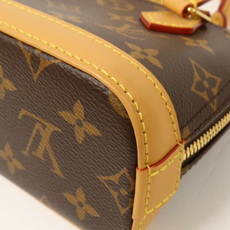 LOUIS VUITTON Monogram Nano Alma手挽肩背兩用袋-10