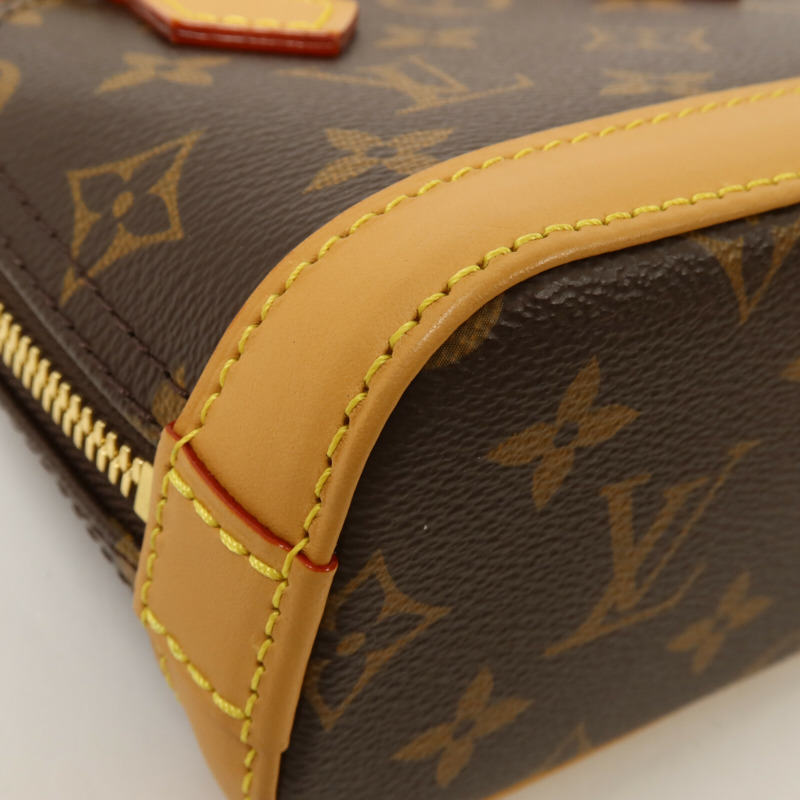 LOUIS VUITTON Monogram Nano Alma手挽肩背兩用袋-11