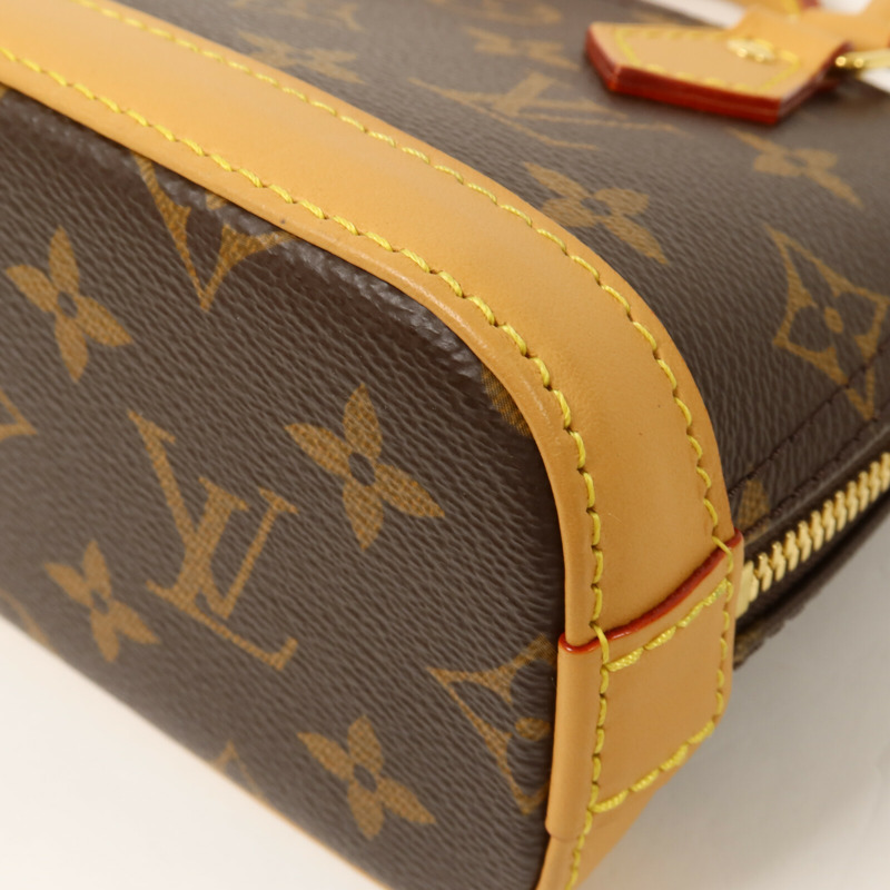LOUIS VUITTON Monogram Nano Alma手挽肩背兩用袋-12