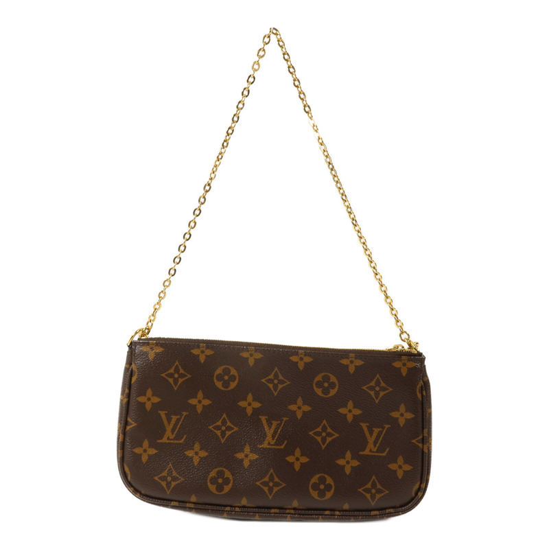 LOUIS VUITTON Monogram Multi Pochette Accessoires鏈帶手挽肩背兩用袋-1