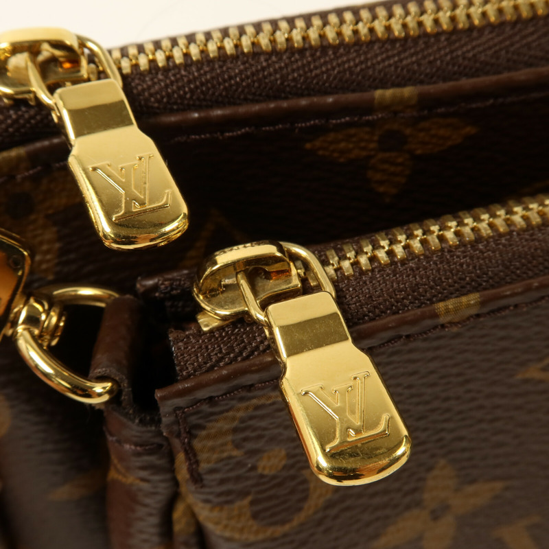 LOUIS VUITTON Monogram Multi Pochette Accessoires鏈帶手挽肩背兩用袋-8
