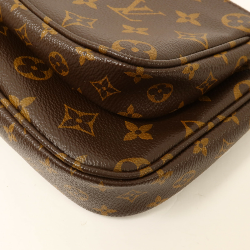 LOUIS VUITTON Monogram Multi Pochette Accessoires鏈帶手挽肩背兩用袋-10