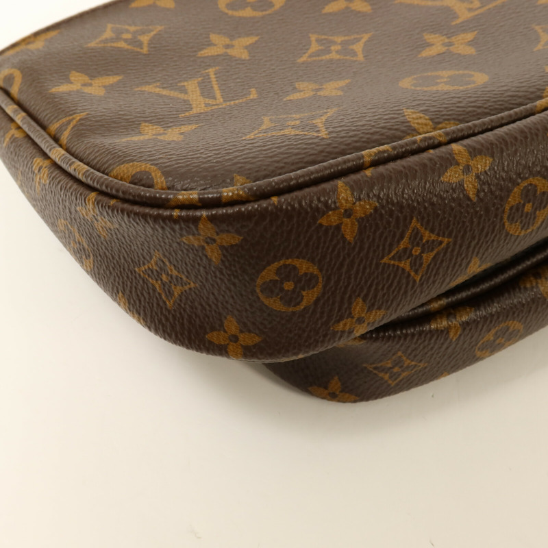 LOUIS VUITTON Monogram Multi Pochette Accessoires鏈帶手挽肩背兩用袋-11
