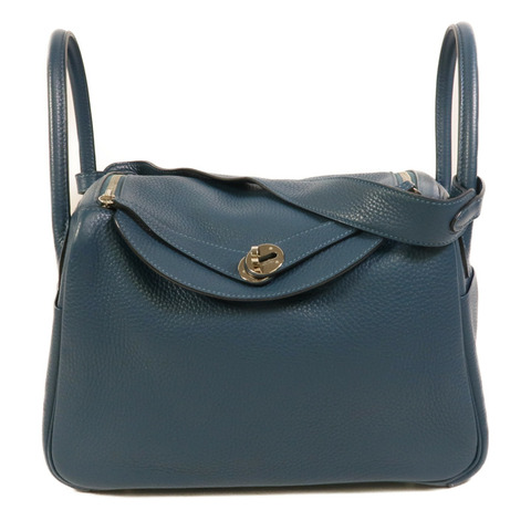 HERMES Clemence皮革Lindy 30手挽肩背兩用袋Colvert