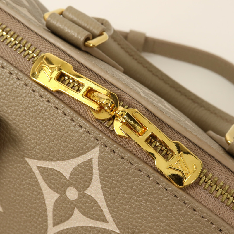 LOUIS VUITTON Monogram Empreinte Speedy Bandouliere 20鏈帶手挽肩背兩用袋-8