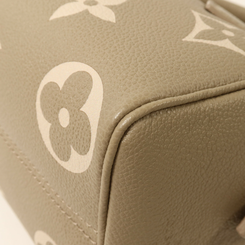 LOUIS VUITTON Monogram Empreinte Speedy Bandouliere 20鏈帶手挽肩背兩用袋-10