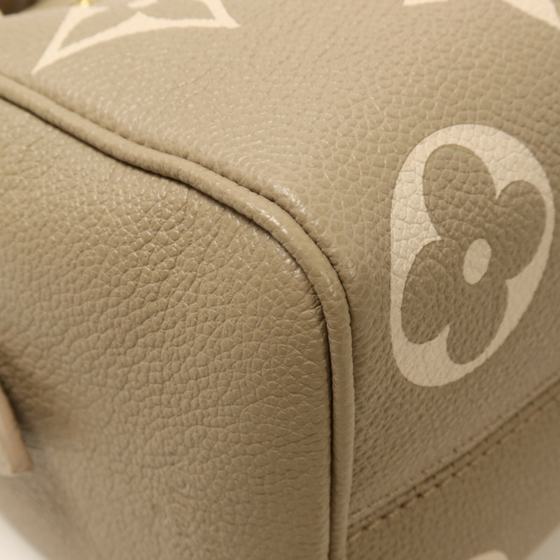 LOUIS VUITTON Monogram Empreinte Speedy Bandouliere 20鏈帶手挽肩背兩用袋-11