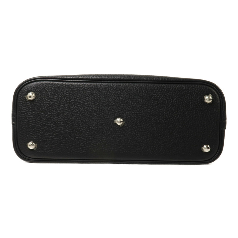 HERMES Clemence皮革Bolide 31手挽肩背兩用袋Noir-3