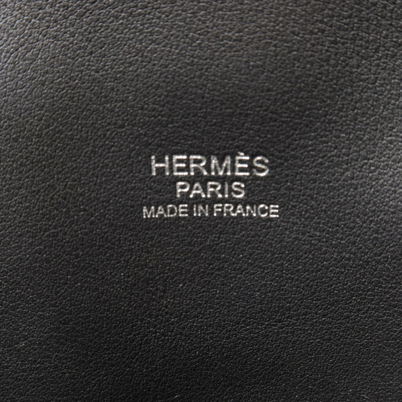 HERMES Clemence皮革Bolide 31手挽肩背兩用袋Noir-5
