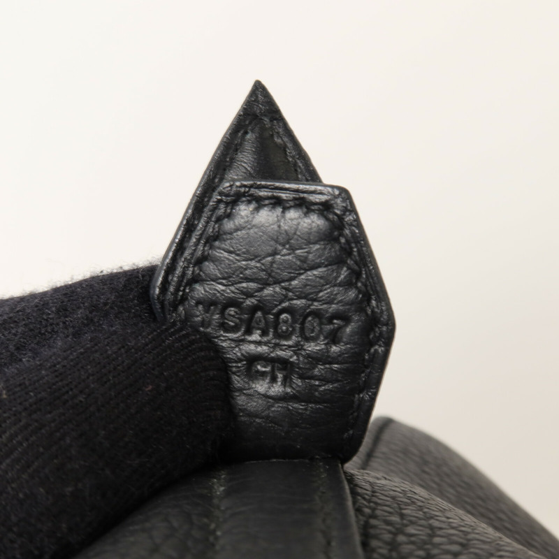 HERMES Clemence皮革Bolide 31手挽肩背兩用袋Noir-6