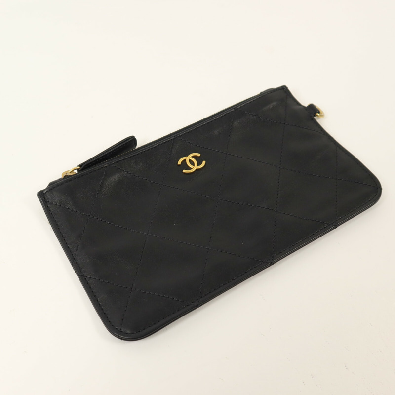 CHANEL 羊皮皮革25S Maxi Tote鏈帶手挽袋-15