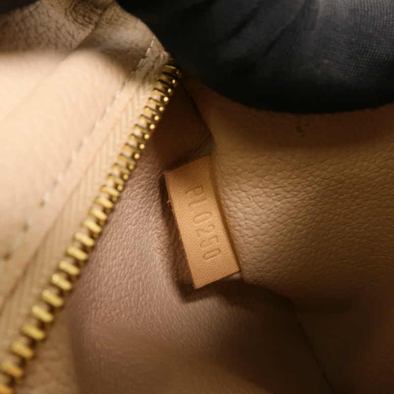 LOUIS VUITTON Monogram Nice BB金扣手挽袋棕色-9