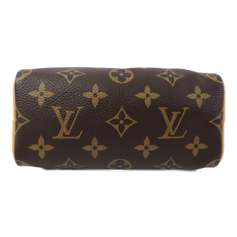 LOUIS VUITTON Monogram Nano Speedy手挽肩背兩用袋-3