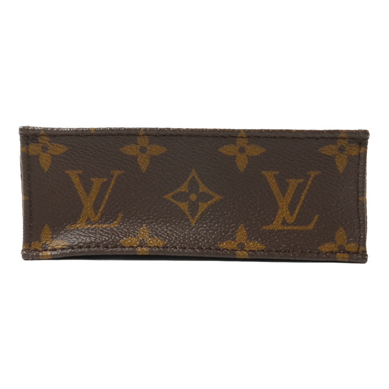 LOUIS VUITTON Monogram Petit Sac Plat手挽肩背兩用袋-3