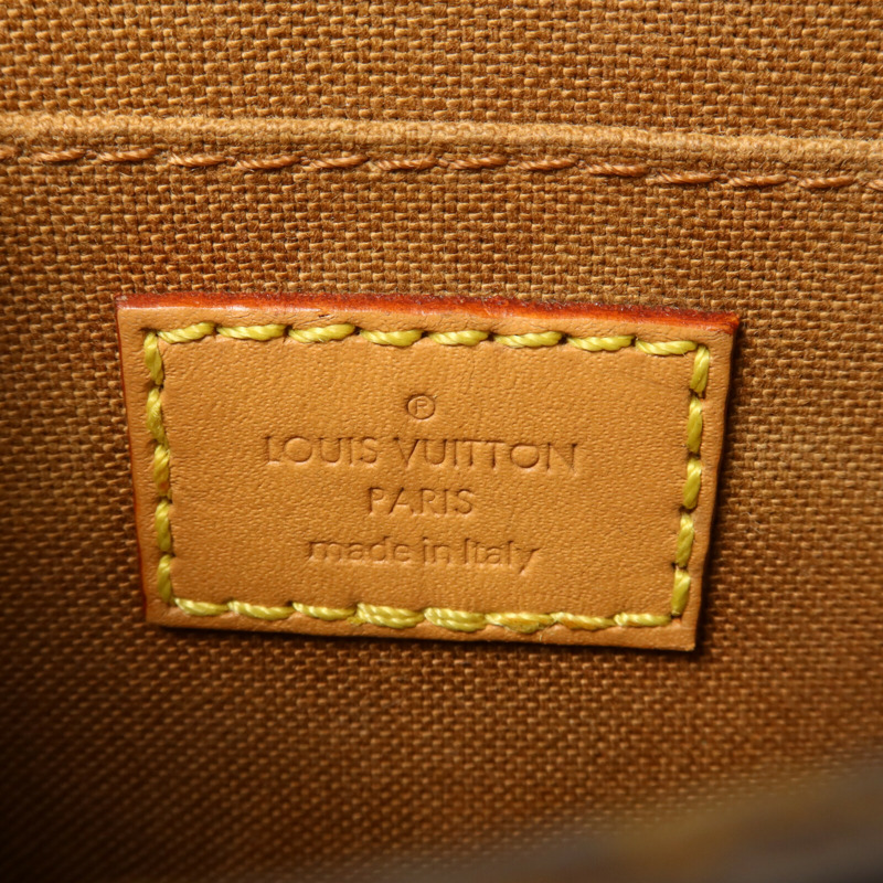 LOUIS VUITTON Monogram Petit Sac Plat手挽肩背兩用袋-5