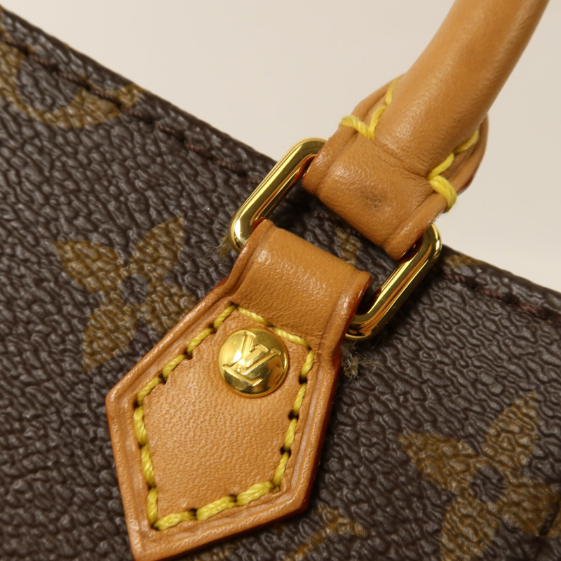 LOUIS VUITTON Monogram Petit Sac Plat手挽肩背兩用袋-8