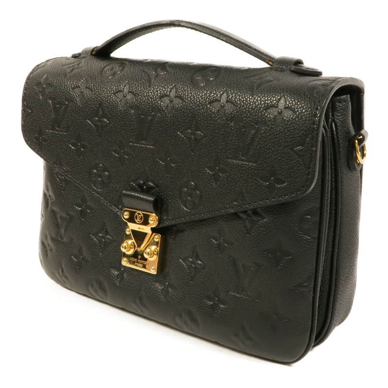 LOUIS VUITTON Monogram Empreinte Pochette Metis金扣手挽肩背兩用袋-2