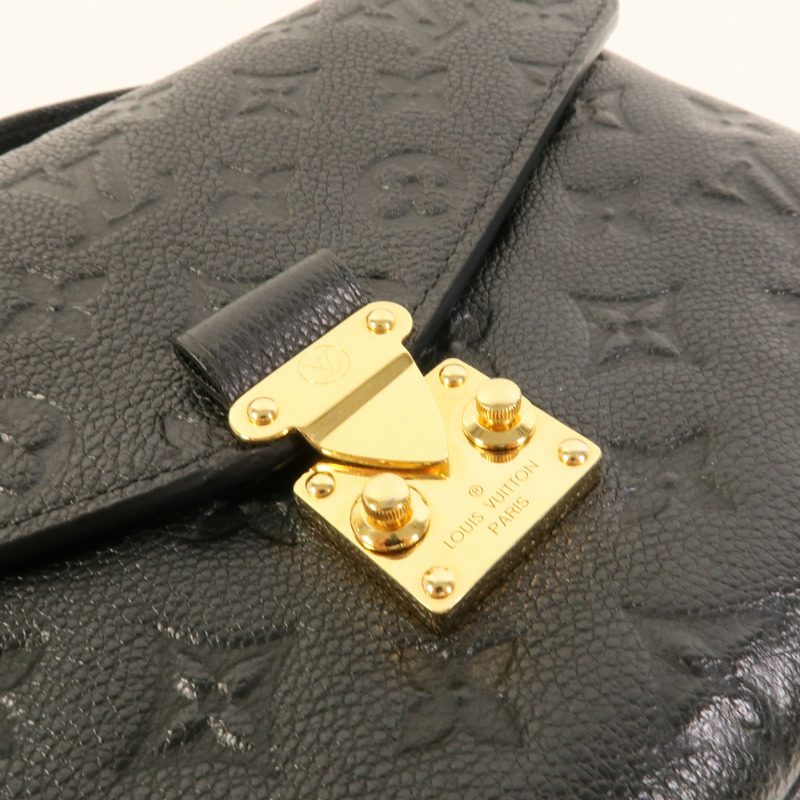 LOUIS VUITTON Monogram Empreinte Pochette Metis金扣手挽肩背兩用袋-6