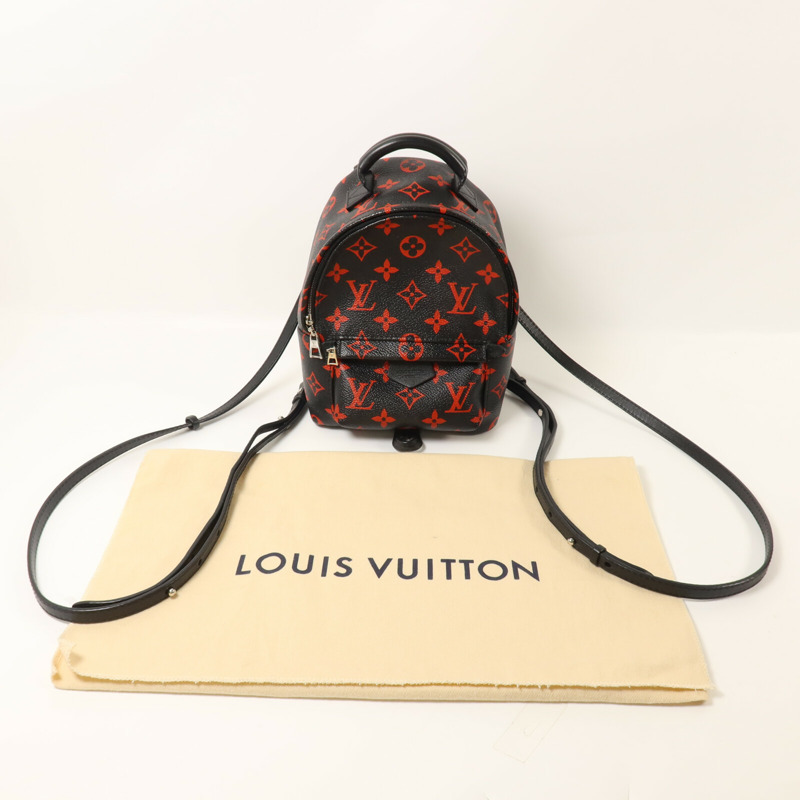 LOUIS VUITTON Monogram Infrarouge Palm Springs Backpack背包-8