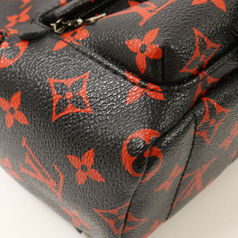 LOUIS VUITTON Monogram Infrarouge Palm Springs Backpack背包-10