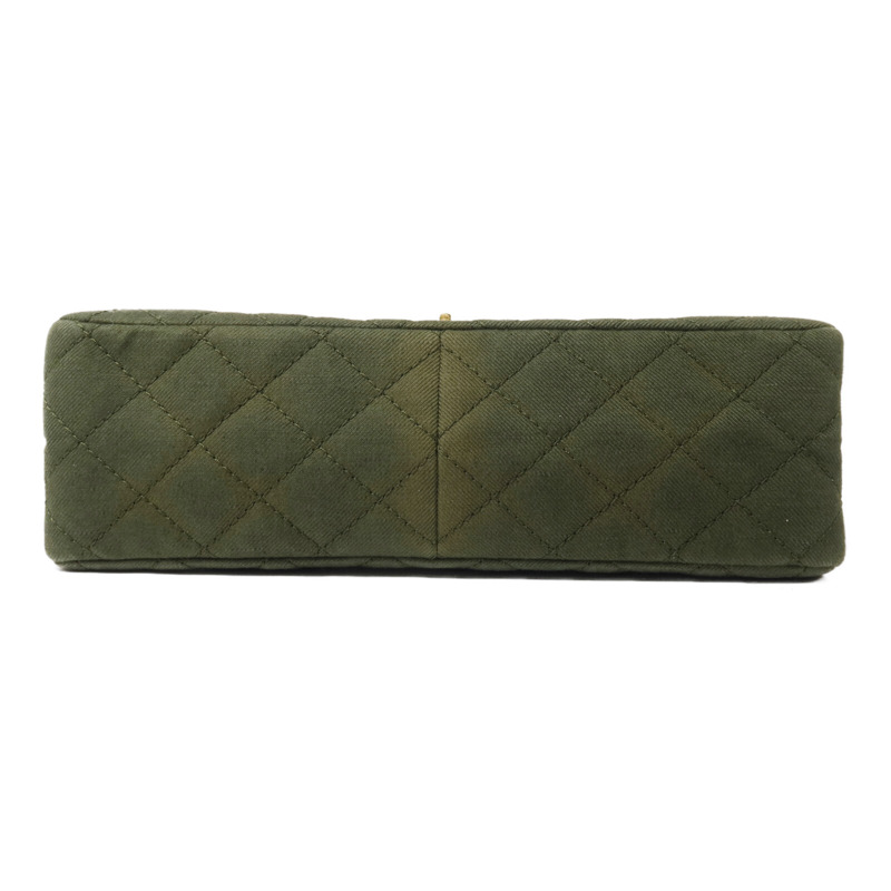 CHANEL 帆布2.55鏈帶肩背袋-3