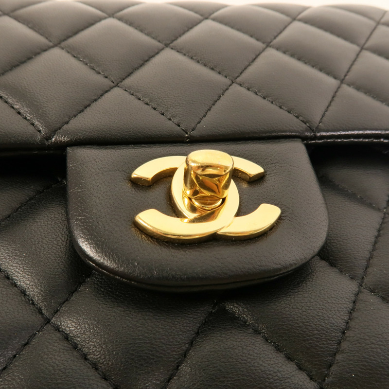 CHANEL 羊皮皮革Classic 25鏈帶肩背袋-6