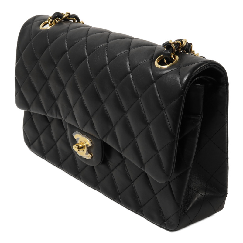 CHANEL 羊皮皮革Classic 25鏈帶肩背袋-2