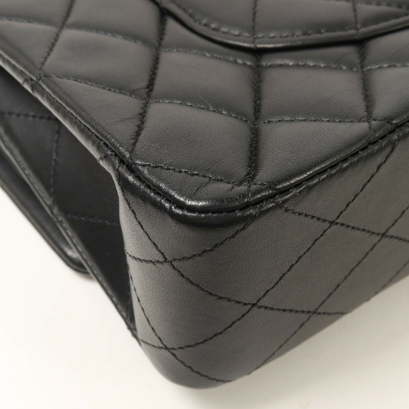 CHANEL 羊皮皮革Classic 25鏈帶肩背袋-13