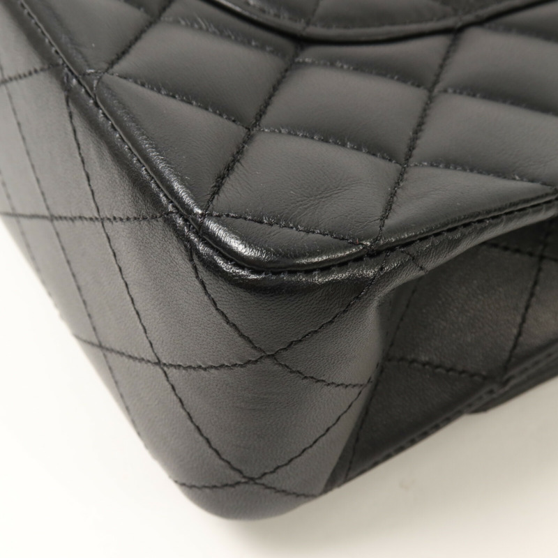CHANEL 羊皮皮革Classic 25鏈帶肩背袋-14