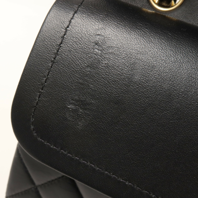 CHANEL 羊皮皮革Classic 25鏈帶肩背袋-15