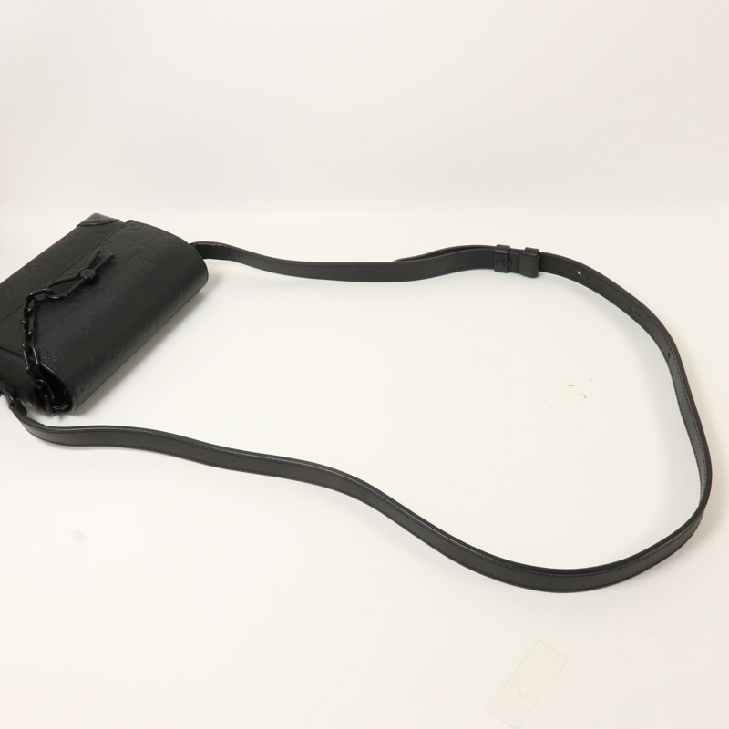 LOUIS VUITTON Monogram Eclipse Steamer Wearable Wallet肩背袋-6
