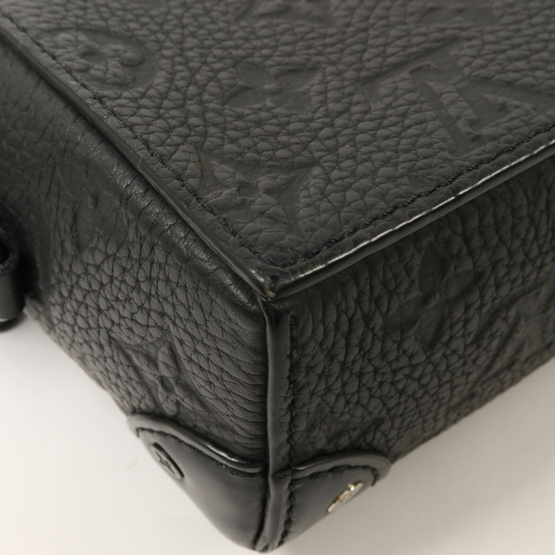 LOUIS VUITTON Monogram Eclipse Steamer Wearable Wallet肩背袋-11
