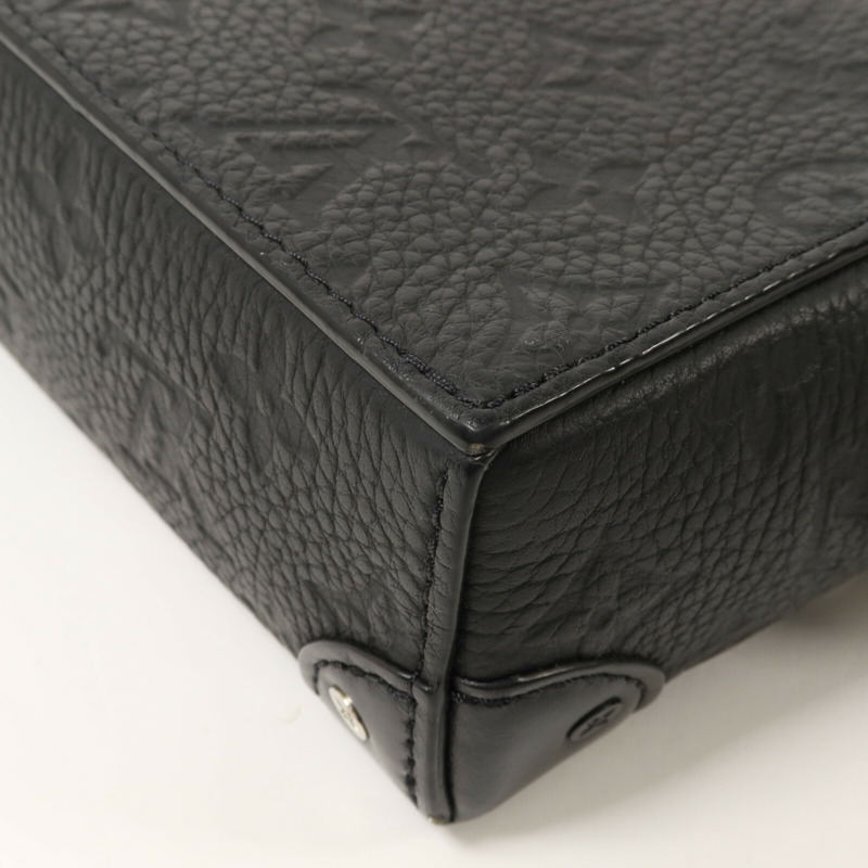 LOUIS VUITTON Monogram Eclipse Steamer Wearable Wallet肩背袋-12