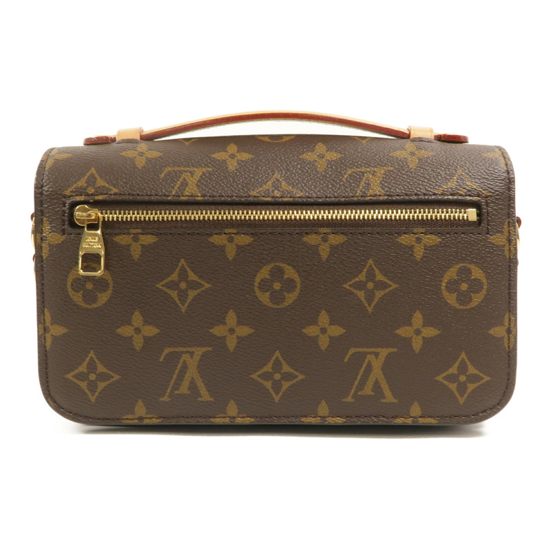 LOUIS VUITTON Monogram Pochette Metis East West金扣手挽肩背兩用袋-1
