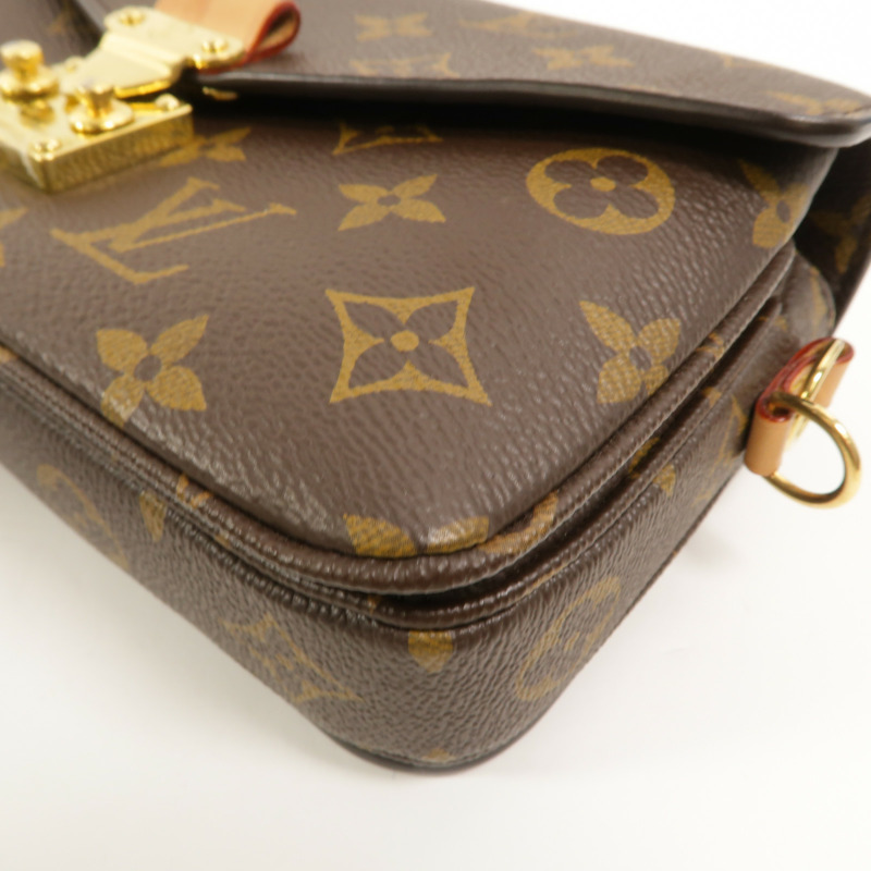 LOUIS VUITTON Monogram Pochette Metis East West金扣手挽肩背兩用袋-12