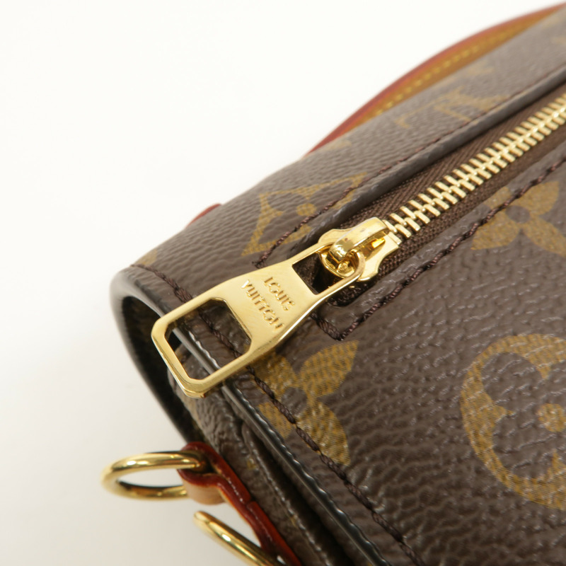 LOUIS VUITTON Monogram Pochette Metis East West金扣手挽肩背兩用袋-15