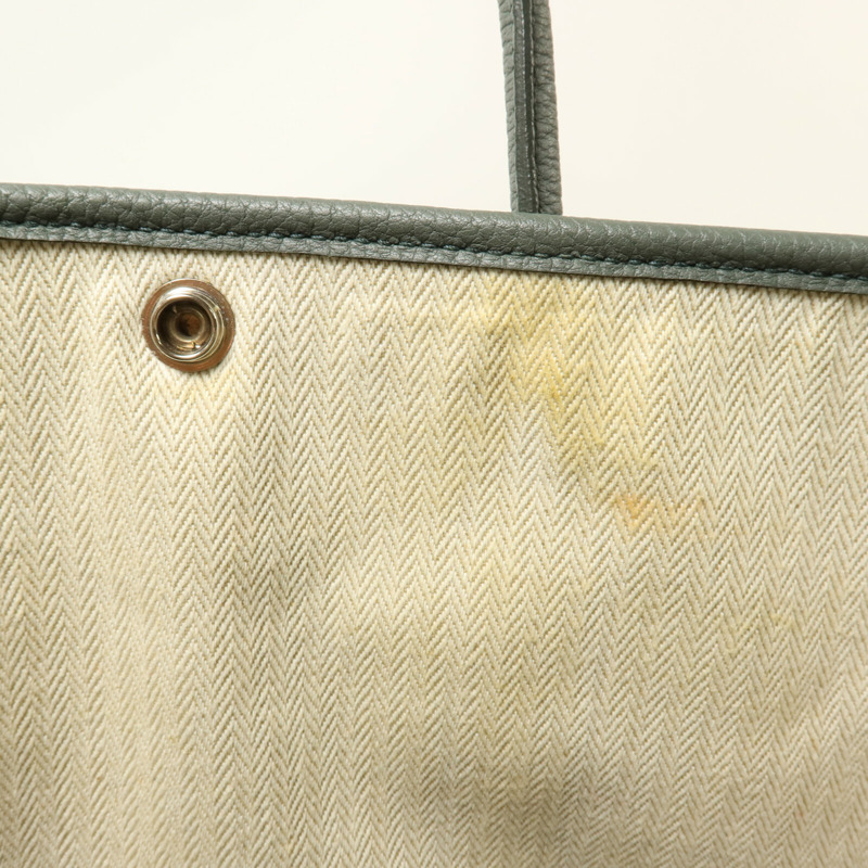 HERMES Negonda皮革Garden Party TPM手挽袋Vert Amande-15
