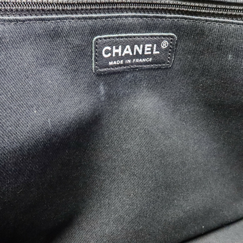 CHANEL 牛皮皮革Chain Shoulder鏈帶肩背袋-17