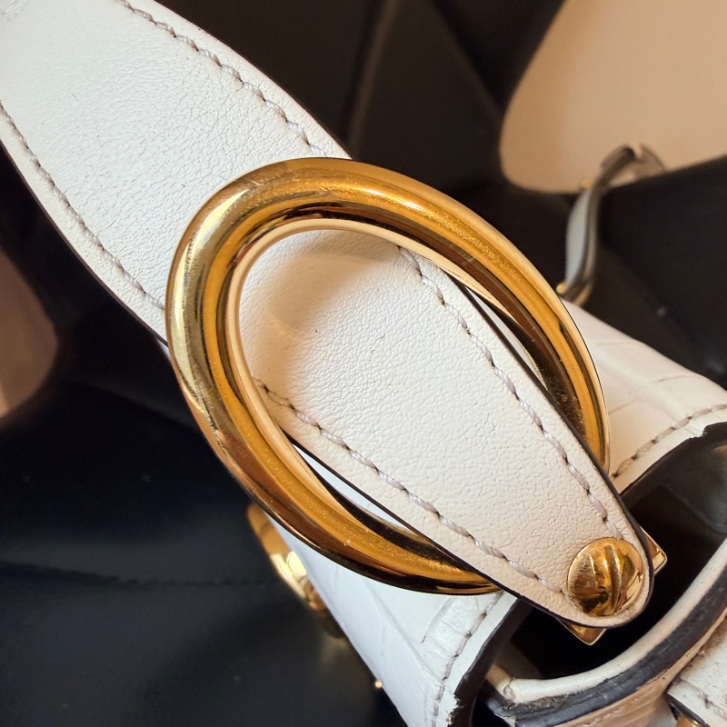 Chloe c bag 白色鱷魚皮 二手-3