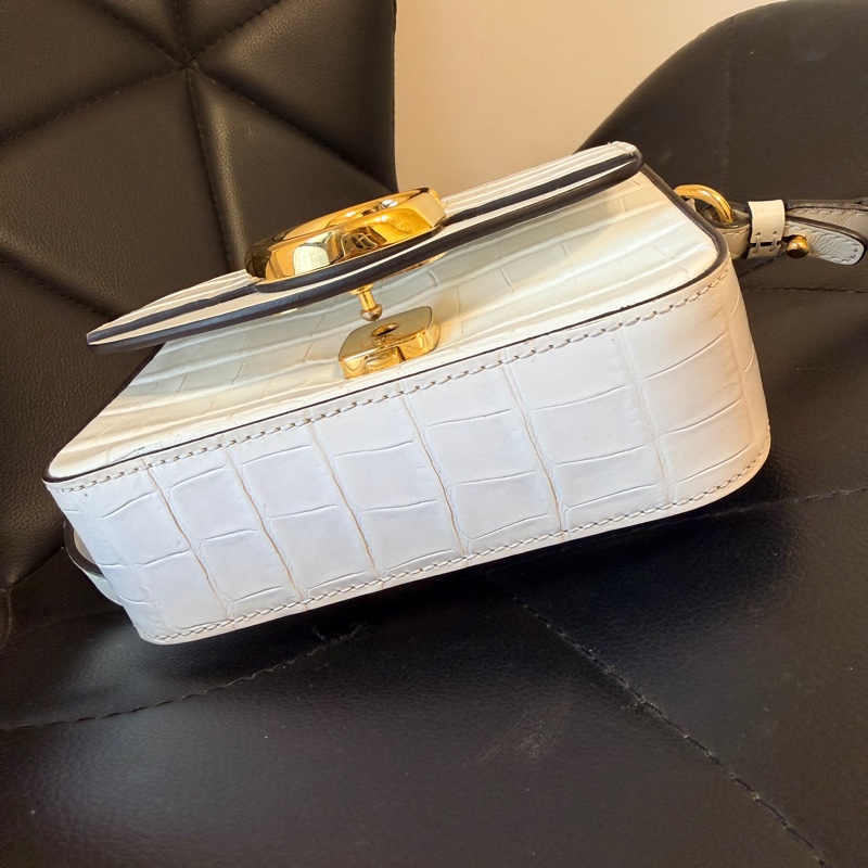 Chloe c bag 白色鱷魚皮 二手-9