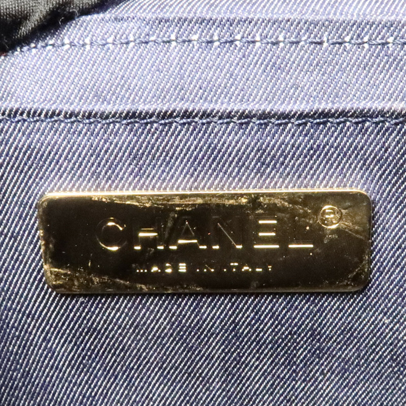 CHANEL 羊皮皮革Vanity Case鏈帶手挽肩背兩用袋-5