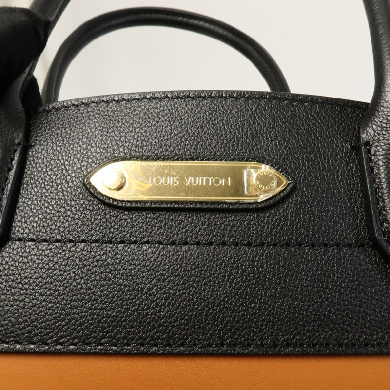 LOUIS VUITTON 牛皮皮革City Steamer MM手挽肩背兩用袋-5