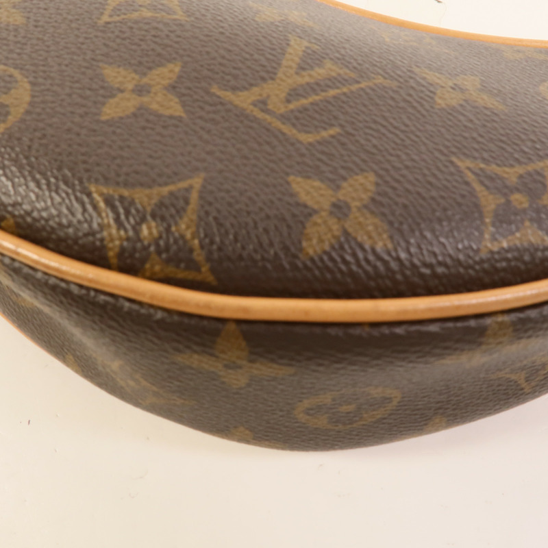 LOUIS VUITTON Monogram Loop金扣肩背袋棕色-11