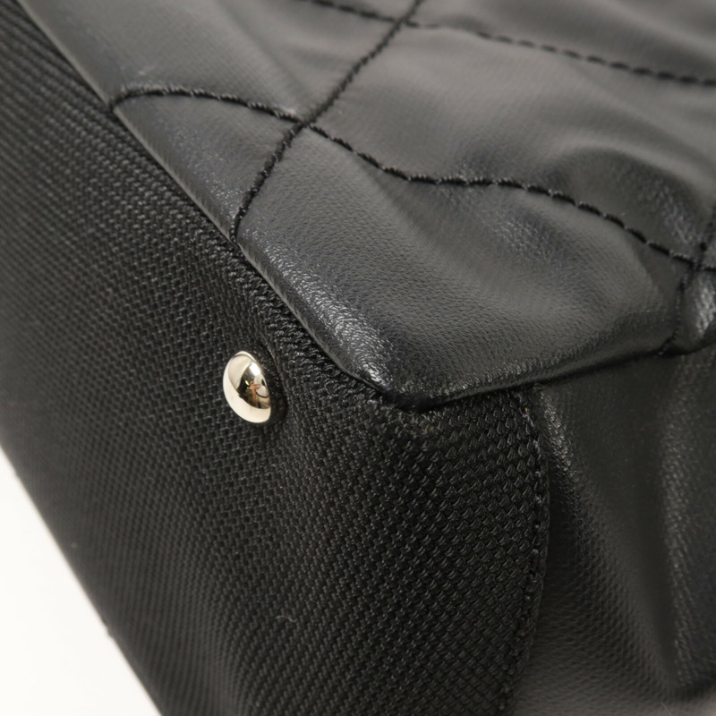 CHANEL 塗層帆布/尼龍Paris Biarritz手挽袋-13