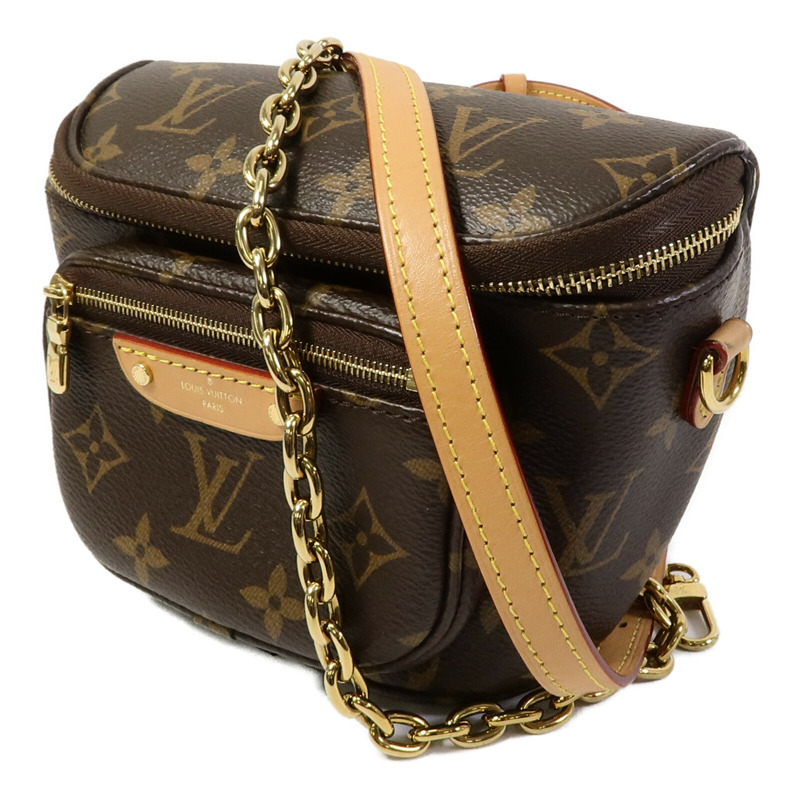 LOUIS VUITTON Monogram Mini Bumbag手挽肩背兩用袋-1