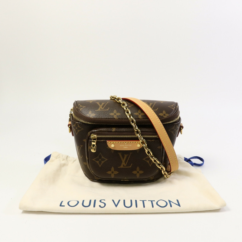 LOUIS VUITTON Monogram Mini Bumbag手挽肩背兩用袋-10