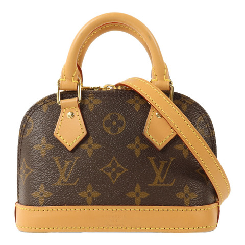 LOUIS VUITTON Monogram Nano Alma手挽肩背兩用袋