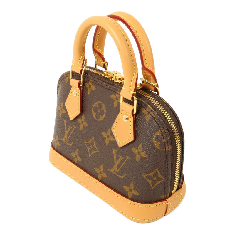 LOUIS VUITTON Monogram Nano Alma手挽肩背兩用袋-2
